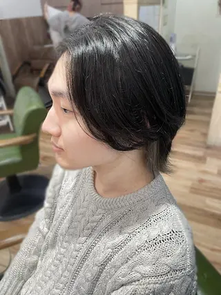 カラー メンズ mae shiiharaのヘアスタイル