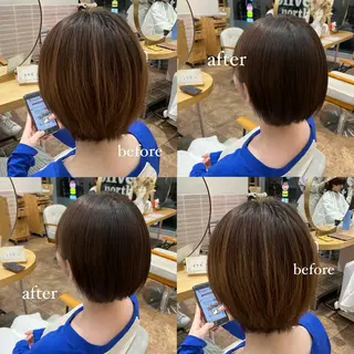 ショート カラー カラーモデル募集中 🫧HONOKAのヘアスタイル