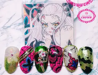 ネイル CROWN プライベートサロンのネイルデザイン