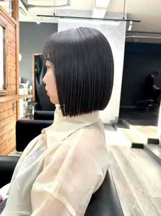 ショート カラー アンソニー ショウゴのヘアスタイル