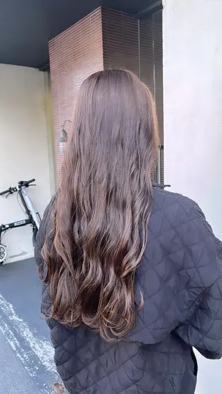 ロング カラー 髪質改善･縮毛矯正 特化･ユウシンのヘアスタイル