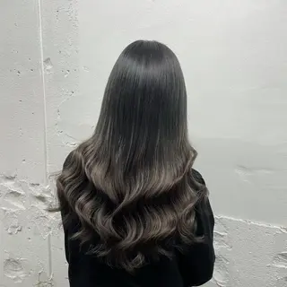 ロング カラー 🧡艶髪ちゅるん髪 🫧🧡YUKI❄️のヘアスタイル