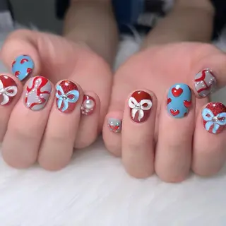 ネイル 🐕‍🦺Yappy 💗A-tanのネイルデザイン