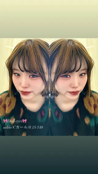 マツエク・マツパ luana sayakaのマツエク・マツパデザイン