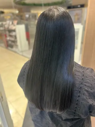 ロング 縮毛矯正/髪質改善/ 艶髪ササキナツミのヘアスタイル