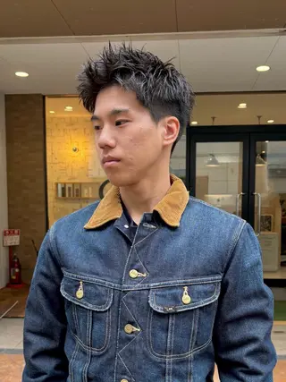 メンズ 【メンズショート 特化】村斎　伶次のヘアスタイル