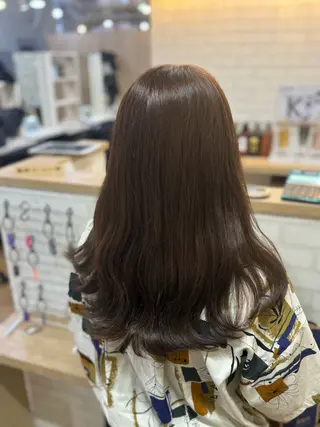 ミディアム カラー Lapis 新宿店所属・RAMU 🎀のヘアスタイル
