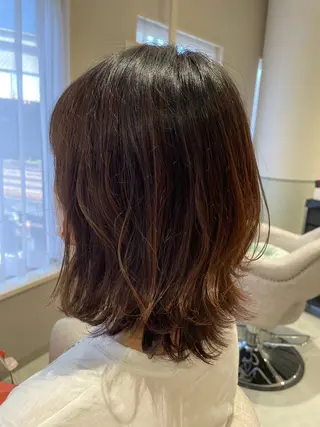 ミディアム 髪質改善お任せ ください♪ひとみのヘアスタイル