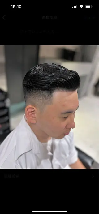 ショート メンズ 吉祥寺バーバー takumiのヘアスタイル