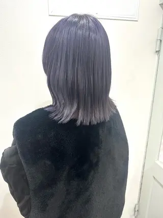 ミディアム カラー 🤍2nd🤍田所 美希のヘアスタイル