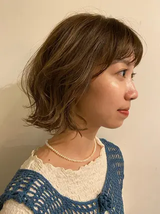 カラー なかむら ゆきのヘアスタイル