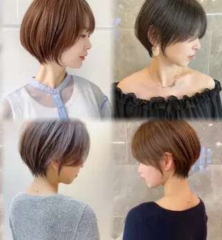 ショート ショート・ボブ/ 透明感カラー/めいのヘアスタイル