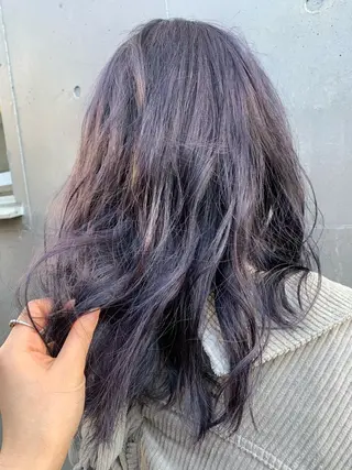 ミディアム カラー ヘアアレンジ ミニボブ/ブリーチ 🌈MISATOのヘアスタイル