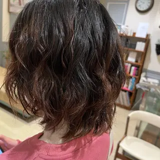 パーマ 梅本 佳容子のヘアスタイル