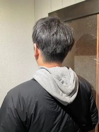 ショート メンズ パーマ terra✂️ 佐伯 尚哉のヘアスタイル