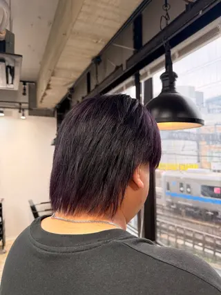 カラー ルシ🎨/ハイトーン デザイン/髪質改善のヘアスタイル