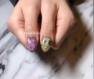 ネイル ﾈｲﾙﾙｰﾑﾘｯｶ 𝐦𝐚𝐲𝐮のネイルデザイン