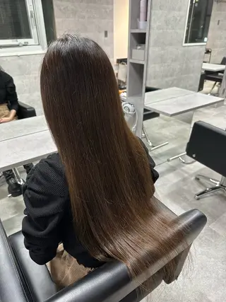 ロング 藤田 純平のヘアスタイル