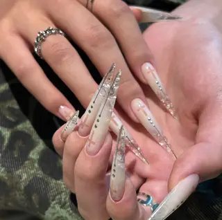 ネイル 長さだし専門店 M2　rikaのネイルデザイン