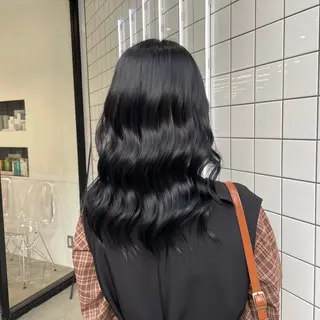 ミディアム カラー パーマ ヘアアレンジ メンズ mona/ ストレートスタイル✨のヘアスタイル