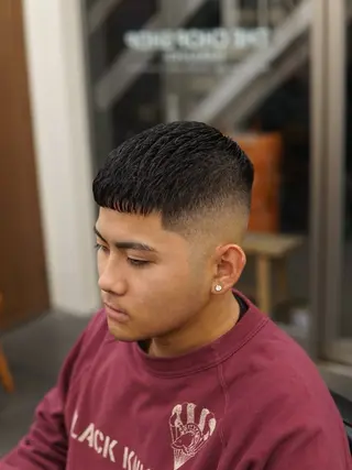 ショート メンズ 竹内　スキンフェード 吉祥寺BARBERのヘアスタイル