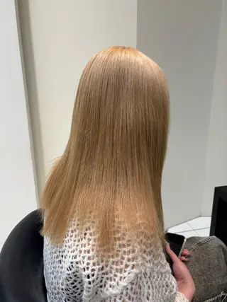 ロング 💞韓国カラー💞 あやかのヘアスタイル