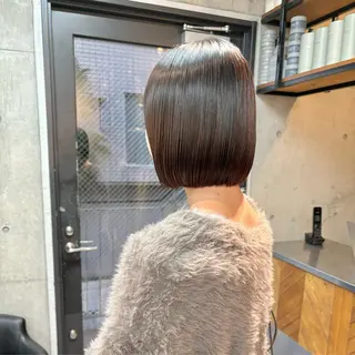 ショート パーマ ショートボブ髪質改善 縮毛矯正のプロ山道潤のヘアスタイル