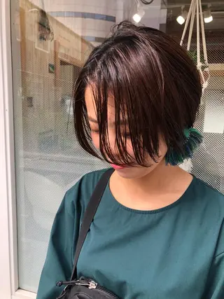 ショート 安陪 寛史のヘアスタイル