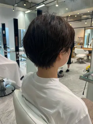 ショート kaho.🌿 ショートヘア⭐️のヘアスタイル
