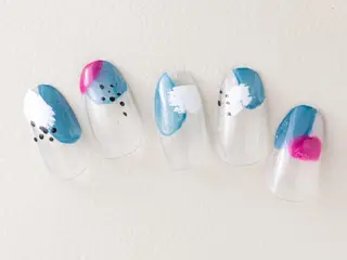 ネイル 💗🪽Tiary Nail🪽💗のネイルデザイン