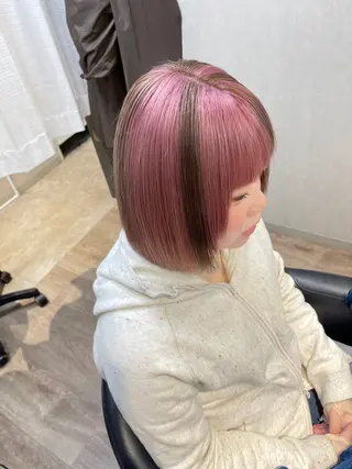 ショート 栄/レイヤーカット /ケアブリーチ🍁楓のヘアスタイル