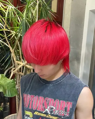 カラー メンズ メンズ/レディース/ wotaku.のヘアスタイル