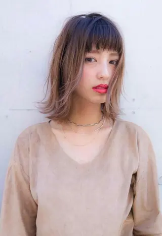 ミディアム カラー パーマ ヘアアレンジ メンズ キッズ ネイル マツエク・マツパ 野田 修平のヘアスタイル