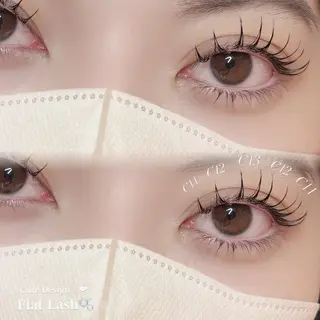 マツエク・マツパ YUZUKI .⋆𝜗𝜚のマツエク・マツパデザイン