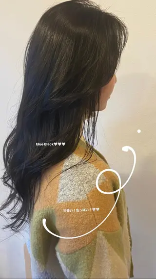 ロング カラー ダメージレスサロン✨ kayo🌱のヘアスタイル