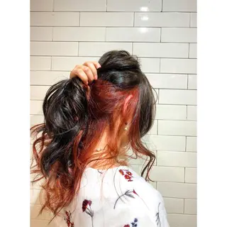セミロング EIGHT plum TOKIOリミテッドのヘアスタイル