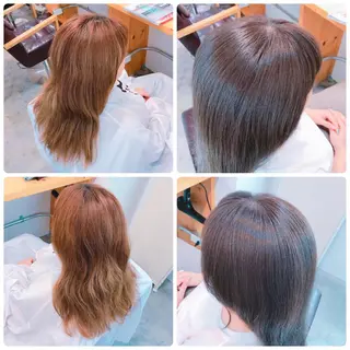 ロング カラー 🌈限定価格🌈 鈴木　瑛輔のヘアスタイル