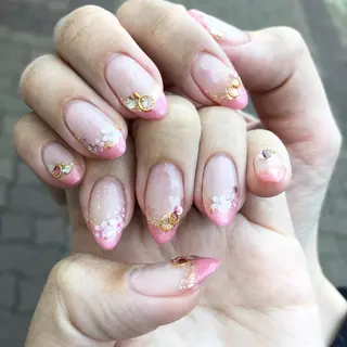 ロング カラー キッズ ネイル マツエク・マツパ 福田 加奈のネイルデザイン