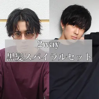 ショート カラー メンズ レイヤーカット 艶髪/西尾 幸樹のヘアスタイル