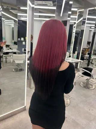 ロング はるか/透明感暗髪 /ヘアアレンジ🤍のヘアスタイル