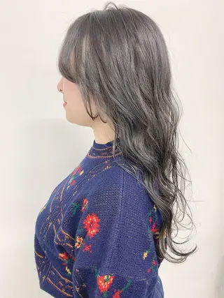 ロング カラー 肌に馴染むカラー 梅田・増田のヘアスタイル