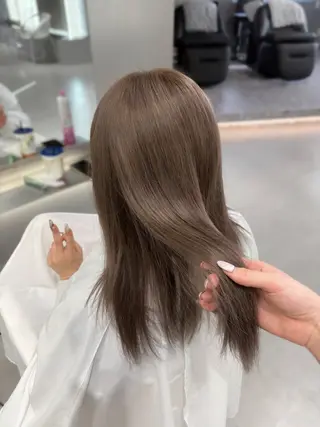 ロング カラー ユウカ 千葉駅 @lei_yuukaのヘアスタイル