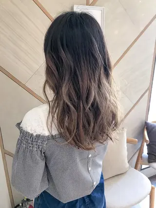 ミディアム 大月 優汰のヘアスタイル
