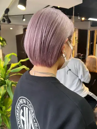 ショート カラー ハイトーン/ボブ 🎀sonokaのヘアスタイル
