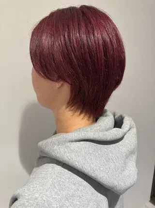 ショート カラー 唐澤 千尋のヘアスタイル