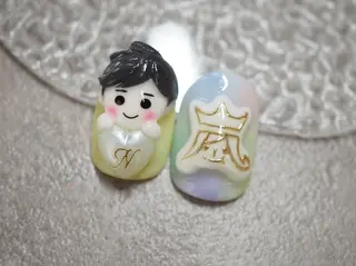 ネイル glaNje 福光のネイルデザイン