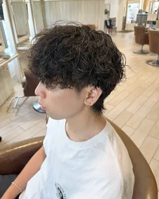 パーマ キッズ メンズパーマ特化🔥 ツイスパ/シャドウのヘアスタイル