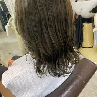 ミディアム カラー 22日空き◎艶髪 misatoのヘアスタイル