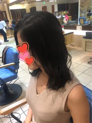 ミディアム SATO YUKA🌟のヘアスタイル