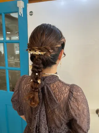 ヘアアレンジ ヘアセット/カラー 🩰nanaのヘアスタイル